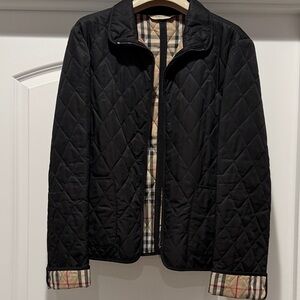 Burberry Black Quilted Jacket